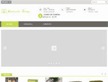 Tablet Screenshot of naturalsoap.cl